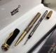 2017 AAA Montblanc Heritage Rouge et Noir Gold Clip Rollerball Pen (3)_th.jpg